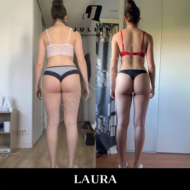 transformation LAURA perte de gras Prog Perso